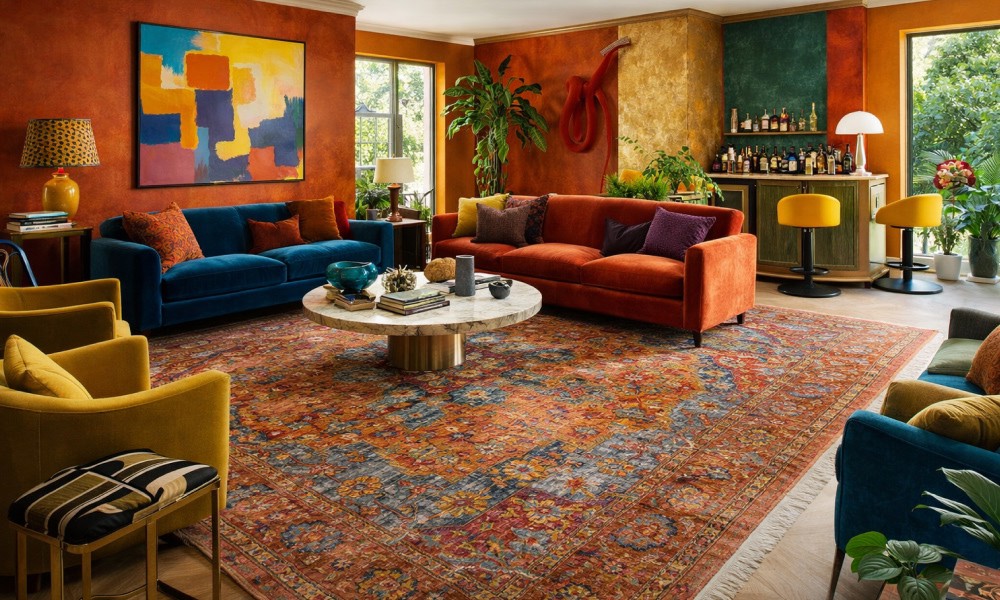 What Is an Overdyed Rug? Why This Vintage Revival Is Dominating 2026 Interiors